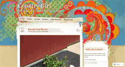 Desktop Screenshot of gettinmycountryon.com